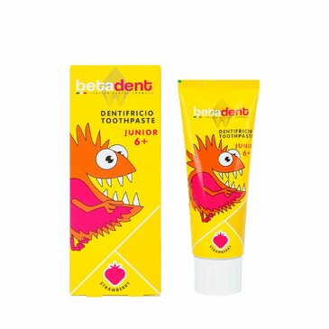 Зубная паста Betadent Junior 6+ со вкусом Земляники, 75 мл Betadent