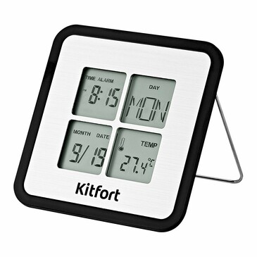 Часы с термометром 3 Вт Kitfort