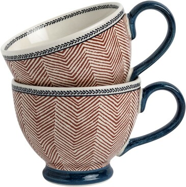 Набор кружек Edwin Blue Terra (2 шт. по 430 мл) Laura Ashley