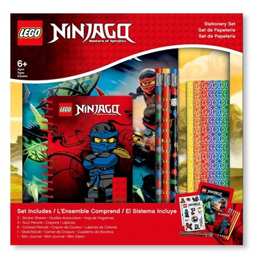 Набор канцелярских принадлежностей (13 шт.) Lego Ninjago