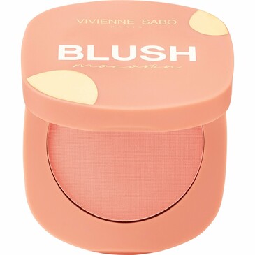 Румяна матовые для лица Macaron тон 01, 01 персиковый, 4,1 г Vivienne Sabo