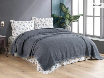 Комплект постельного белья с покрывалом Пике Celyn