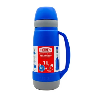 Термос со стальной колбой, 1 л Thermos