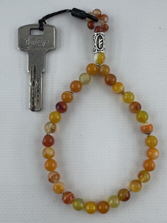 Брелок подвес на телефон из натуральных камней Temerdash