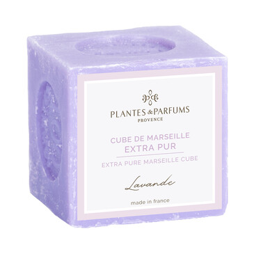 Мыло марсельское Лаванда 400 г  Plantes et Parfums de Provence