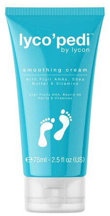 Крем для стоп с фруктовыми кислотами и коллагеном Питательный, 75 мл Lycon