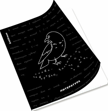 Тетрадь общая (5 шт.) Литература, 48 листов, линейка ErichKrause