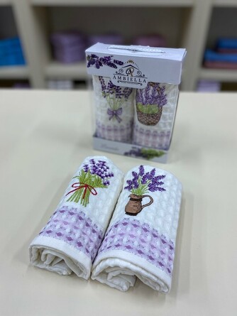 Салфетки вафельные 35х50 (2 шт.) Ambiella
