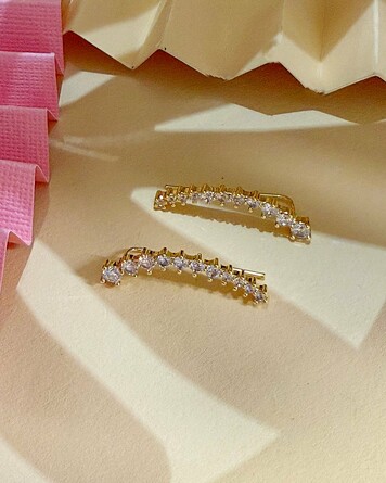 Серьги-клайнберы Nastya Sergeeva by May Be