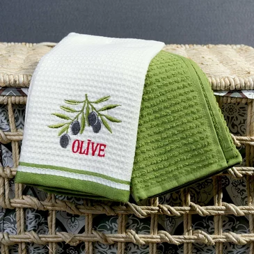Набор кухонных полотенец 40х60 см Olive (2 пр.) Arya Home