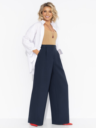 Брюки с высокой посадкой Легкой походкой Charuttimoda