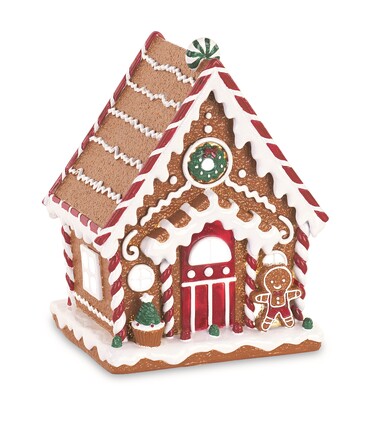 Пряничный домик 18х15х26 см с подсветкой LED TonoSUTono