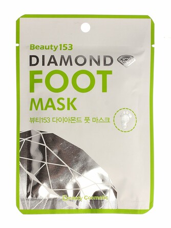 Маска для ног beauty153 diamond foot mask (2 шт. по 13 г) Beauugreen