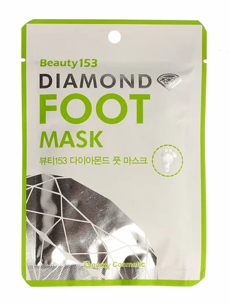 Маска для ног beauty153 diamond foot mask (2 шт. по 13 г) Beauugreen