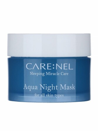 Маска для лица увлажняющая ночная aqua night mask 15 мл Carenel