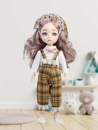 Кукла шарнирная Варвара, 30 см Little Mania