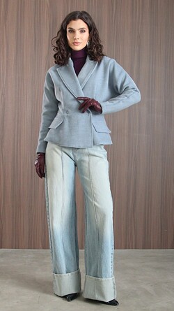 Жакет из теплой пальтовой ткани Nastya Sergeeva by May Be