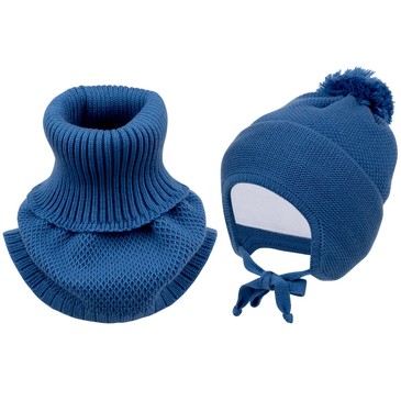 Комплект (шапка, шарф-воротник) зимний Fun Time