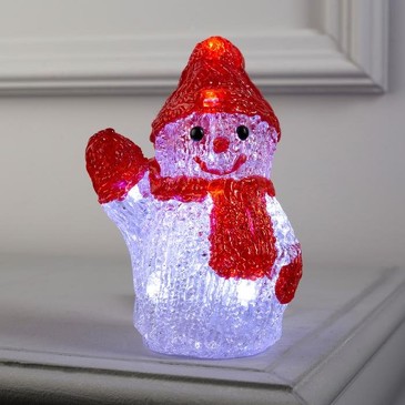 Фигура акриловая Снеговичок маленький, 8 LED Luazon Lighting