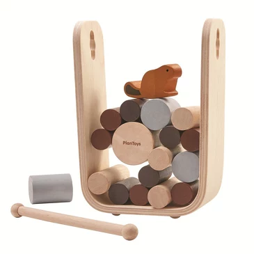 Настольная игра. Бобёр и брёвнышко Plan Toys