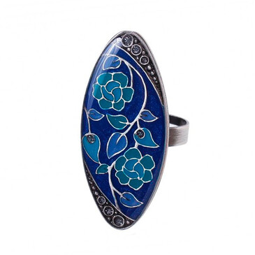 Кольцо Цветы Clara Bijoux