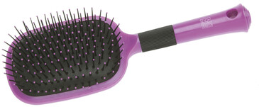 Расческа Индиго массажная с пластиковым штифтом прямоугольная 7x24x3,5 см Dewal Beauty