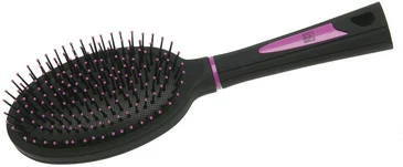 Щетка Грация массажная с пластиковым штифтом, овальная 23x4x6 см Dewal Beauty