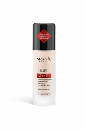 Тональная основа Skin Adapt!, 01 Porcelain,  Monic Beauty
