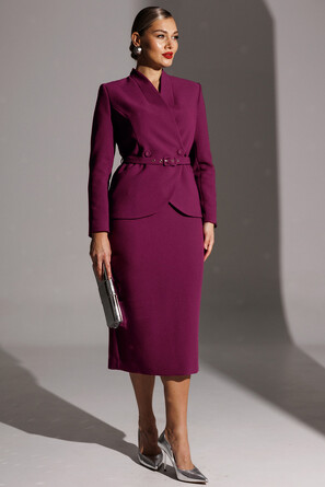 Костюм (жакет и юбка)  Мода-Юрс