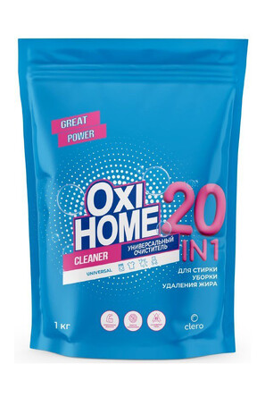 Пятновыводитель Кислородный 20 в 1, 1 кг Oxi Home