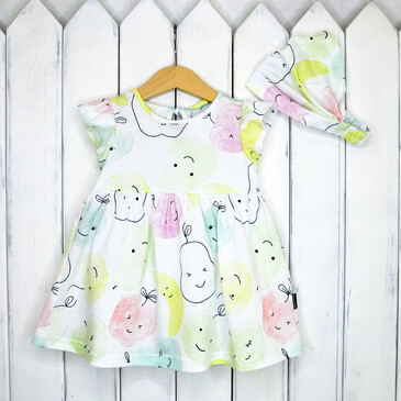 Комплект детский (платье и повязка) Baby Boom