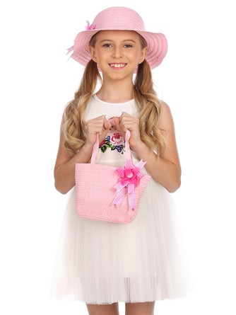 Комплект Шляпа детская + сумка Arina