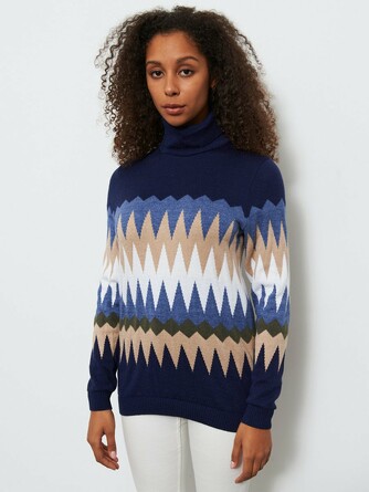 Джемпер высокое горло Стим