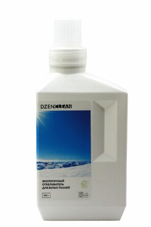 Отбеливатель для белых тканей экологичный 950 гр, DzenClean