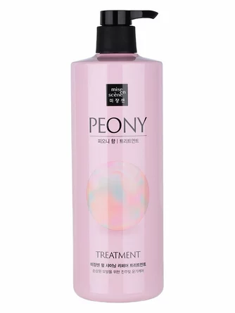 Маска для волос с жемчужной пудрой с ароматом пиона pearl shining peony treatment 1000 мл Mise en Scene