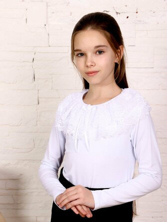 Джемпер Флора дл. рукав Мурлыка
