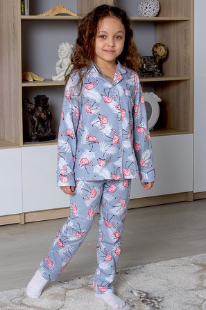 Пижама (кофта и штаны) Перышко Детский трикотаж 37