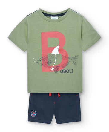 Комплект (футболка и шорты) Boboli