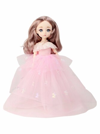 Кукла шарнирная Анастасия, 30 см Little Mania