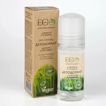 Дезодорант для тела Бамбук и Ветиверсерия Deo Crystal, 50 мл EO Laboratorie