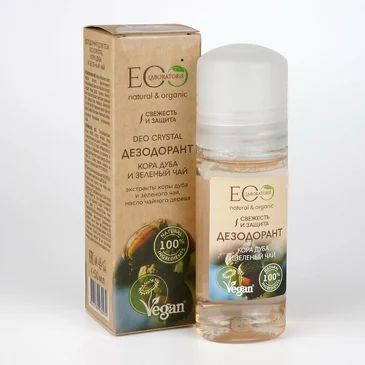 Дезодорант для тела Deo Crystal Кора дуба и зеленый чай, 50 мл EO Laboratorie