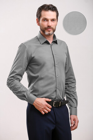 Рубашка классическая (classic fit) с длинным рукавом Nicolo Angi