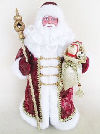 Фигурка Дед Мороз в бордовом костюме, 41 см Феникс Present