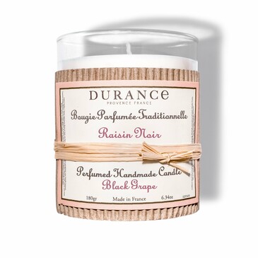 Свеча ароматическая Черный виноград 180 г Durance