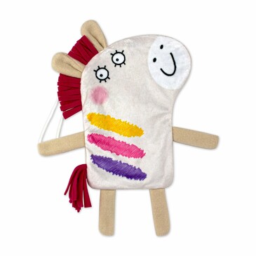 Игрушка-конфетница Лошадка Радуга, 20х10х5 см, Штучки к которым тянутся ручки