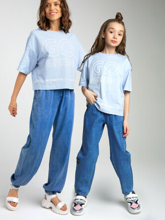 Футболка Eco Not Ego Family Look PlayToday