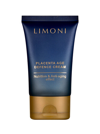 Крем для лица антивозрастной с плацентой Placenta Age Defenсe Cream, 50 мл Limoni