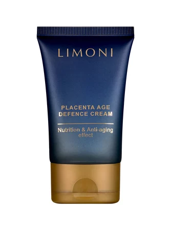 Крем для лица антивозрастной с плацентой Placenta Age Defenсe Cream, 50 мл Limoni