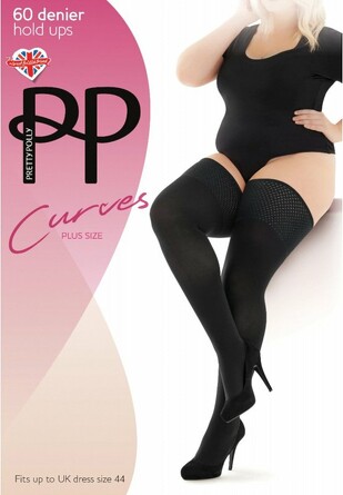 Чулки Plus-Size 60 den Pretty Polly