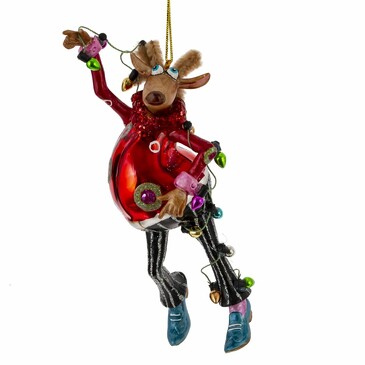 Украшение ёлочное Олень 15 см